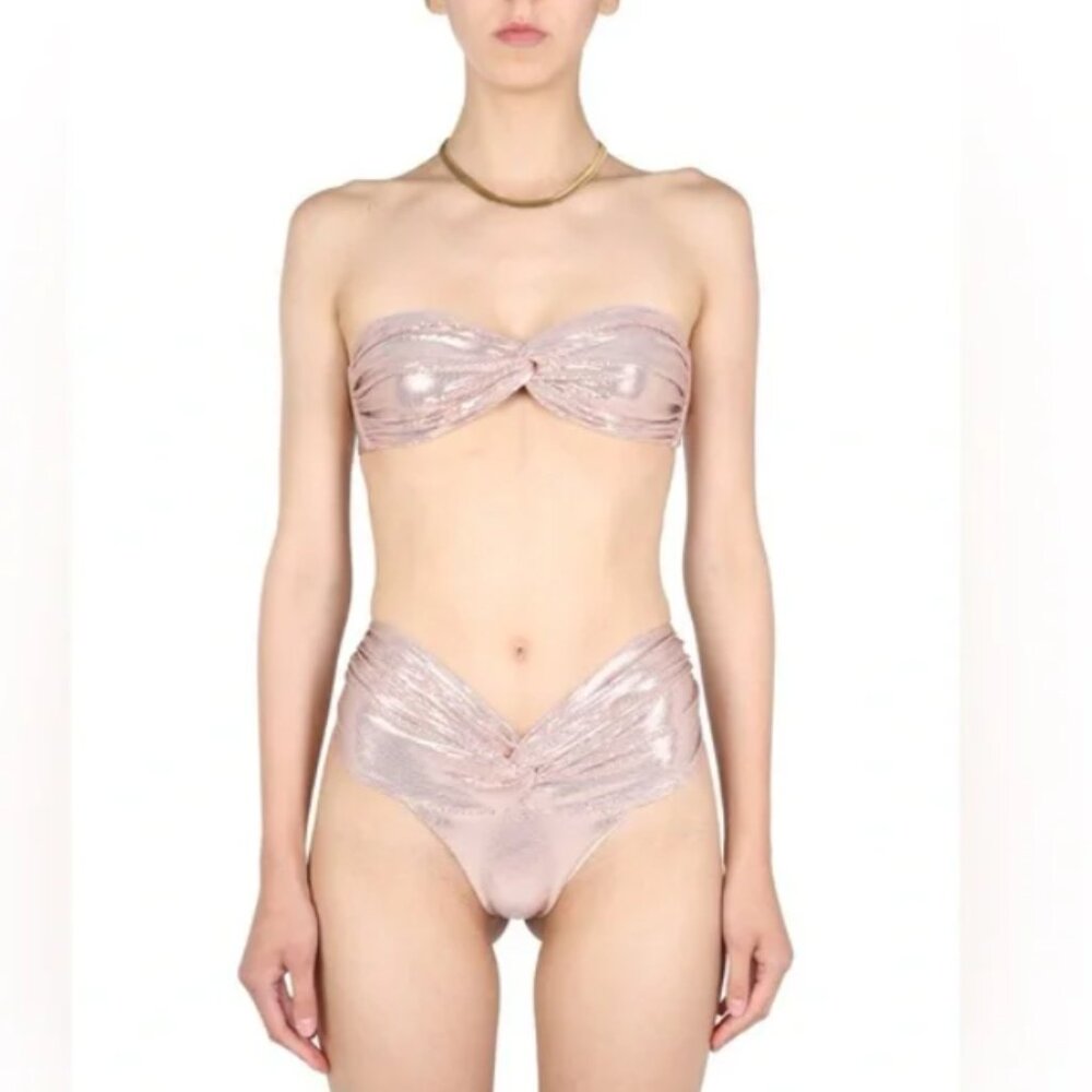 LA REVECHE AMELIE BIKINI SET WITH DRAPING - Size S